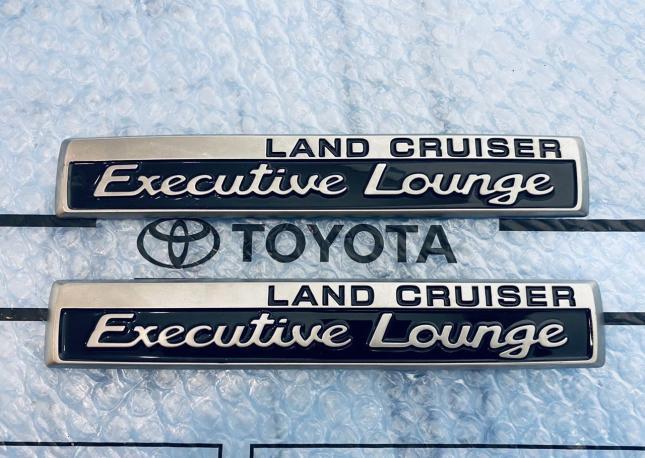 Эмблема Executive Lounge Toyota Land Cruiser 200 купить