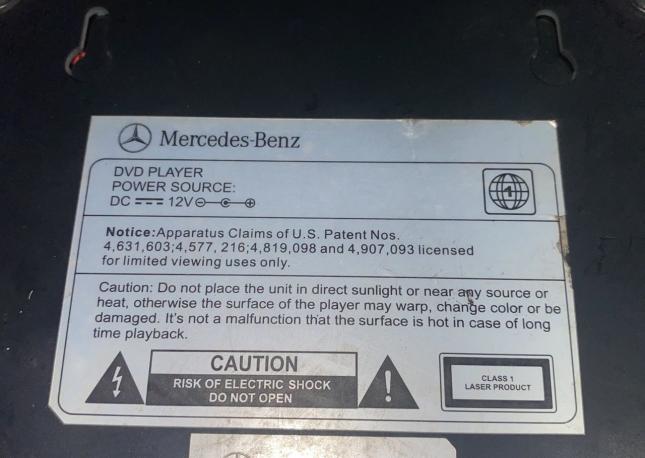 Mercedes W164 W251 DVD проигрыватель купить