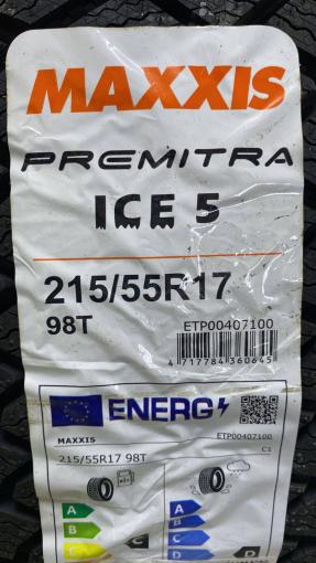 215/55 R17 Maxxis Premitra Ice 5 SUV / SP5 зимние нешипованные