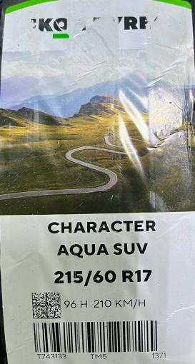 215/60 R17 Ikon Tyres Character Aqua SUV летние