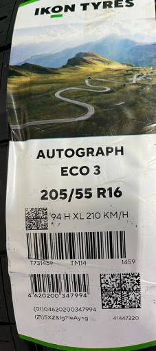 205/55 R16 Ikon Tyres Autograph Eco 3 летние