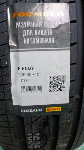 235/60 R18 Pirelli Formula Energy летние