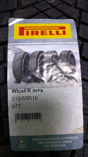 215/55 R16 Pirelli Ice Zero FR зимние нешипованные