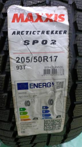 205/50 R17 Maxxis SP02 Arctic Trekker зимние нешипованные