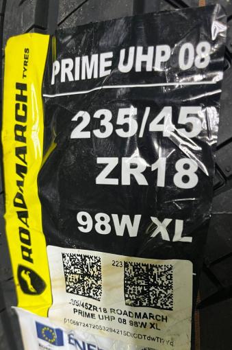 235/45 R18 Roadmarch Prime UHP 08 летние