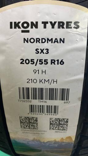 205/55 R16 Ikon Tyres Nordman SX3 летние