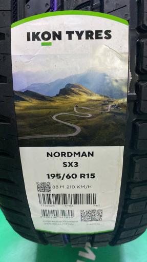 195/60 R15 Ikon Tyres Nordman SX3 летние