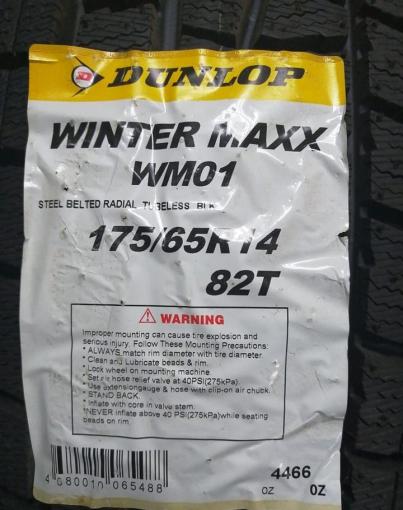 Dunlop Winter Maxx WM01 175/65 R14
