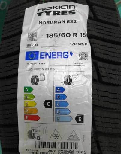 Nokian Nordman RS2 185/60 R15