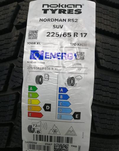 Nokian Tyres Nordman RS2 225/65 R17