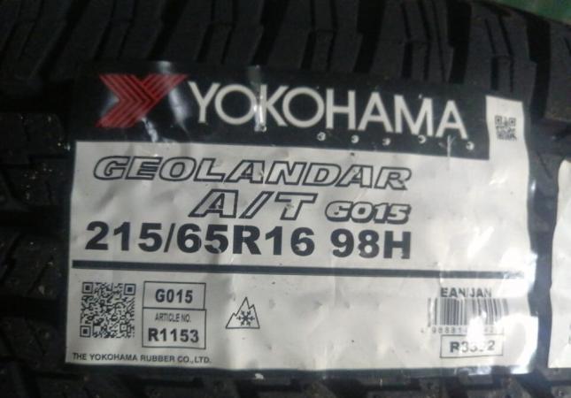 Yokohama Geolandar A/T G015 215/65 R16