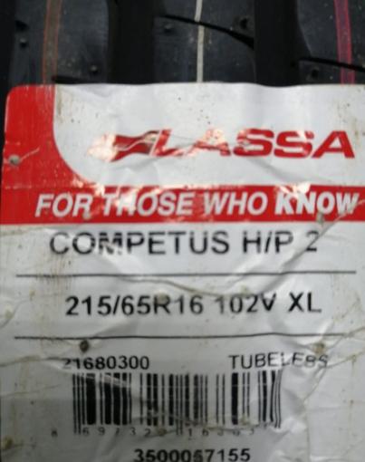 Lassa Competus H/P 2 215/65 R16