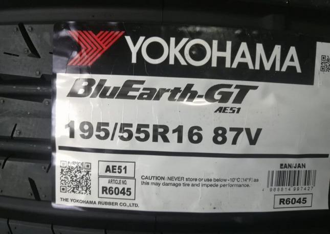 Yokohama BluEarth-GT AE51E 195/55 R16