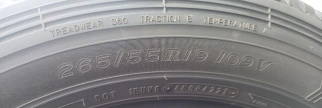 Dunlop Grandtrek AT30 265/55 R19