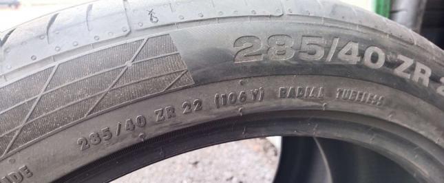 Continental ContiSportContact 5P 285/40 R22