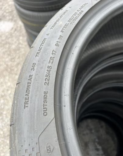 Continental ContiMaxContact MC5 225/45 R17 и 245/40 R17