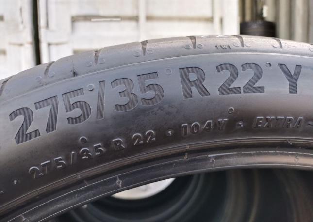 Continental PremiumContact 6 275/35 R22 и 315/30 R22