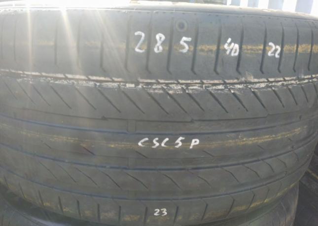 Continental ContiSportContact 5P 285/40 R22 и 325/35 R22