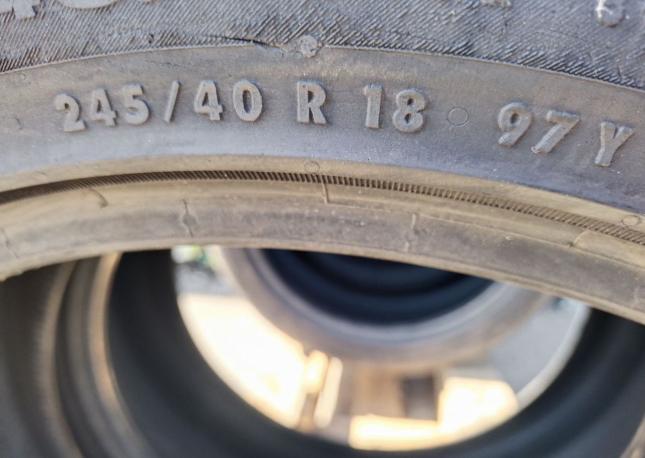 Continental ContiSportContact 3 245/40 R18 и 265/35 R18
