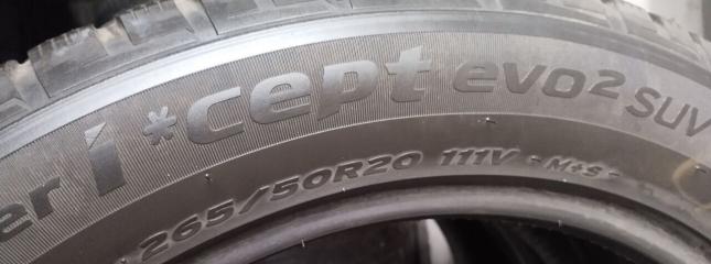 Hankook Winter I&#39;Cept Evo2 W320A SUV 265/50 R20