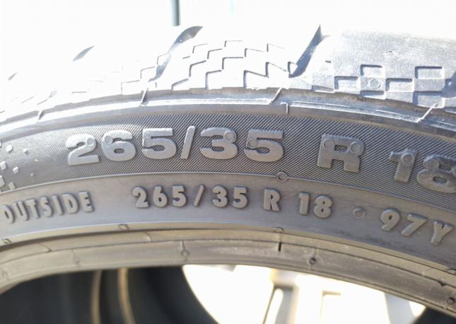 Continental ContiSportContact 3 245/40 R18 и 265/35 R18