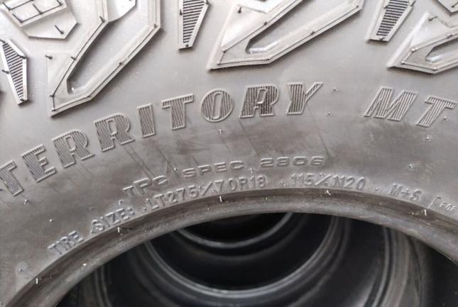 Goodyear Wrangler Territory MT 275/70 R18