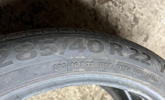 Continental SportContact 6 285/40 R22