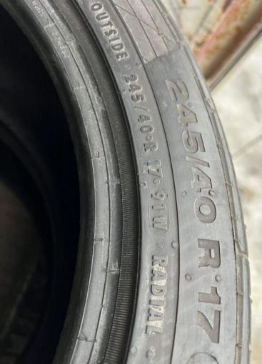 Continental ContiSportContact 5 225/45 R17 и 245/40 R17