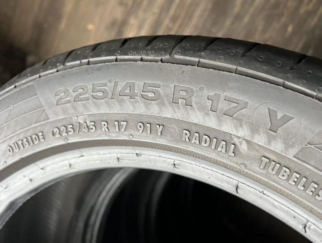 Continental ContiSportContact 5 225/45 R17 и 245/40 R17