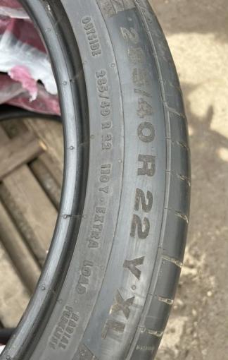 Continental ContiSportContact 5 255/45 R22 и 285/40 R22