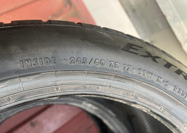 Continental ExtremeContact DWS 225/45 R17 и 245/40 R17