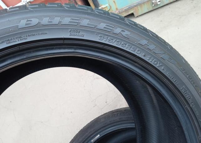 Bridgestone Dueler H/P Sport 275/40 R20 и 315/35 R20