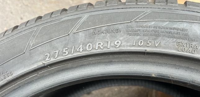 Dunlop SP Winter Sport 3D 245/45 R19 и 275/40 R19