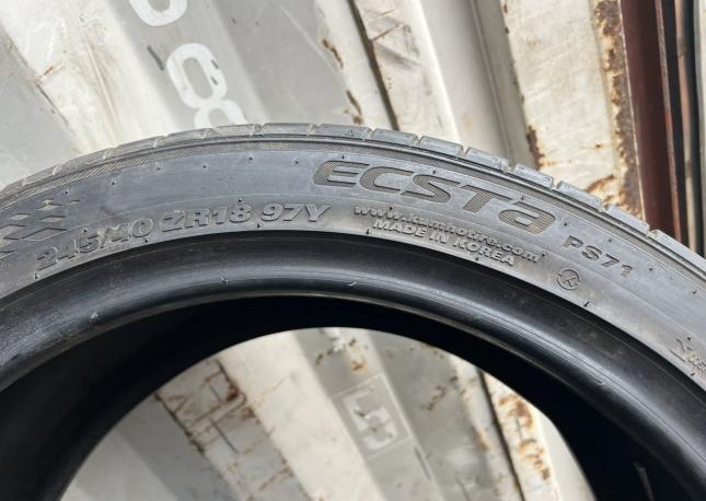 Kumho Ecsta PS71 245/40 R18 и 265/35 R18