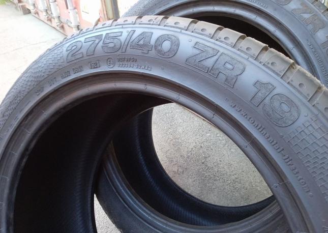 Continental ContiSportContact 2 275/40 R19