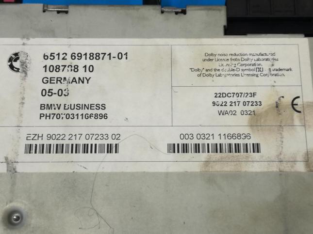 Магнитола BMW X5 E53 2000-2007 купить