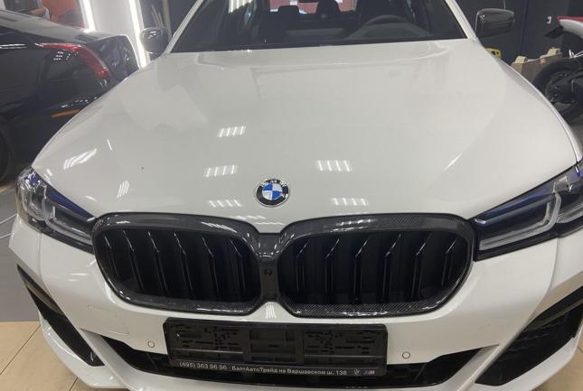 Зеркала ноздри решетки BMW G30 карбон рестайлинг купить