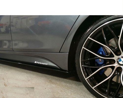 Накладки на пороги (лезвия) BMW F10 M5 performance купить