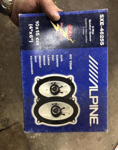 Колонки alpine axe-4625s купить