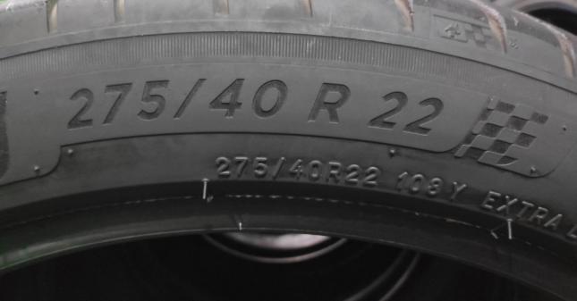Michelin Pilot Sport 4 SUV 275/40 R22 108Y