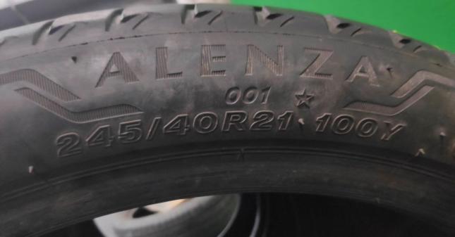 Bridgestone Alenza 001 245/40 R21 и 275/35 R21 100Y