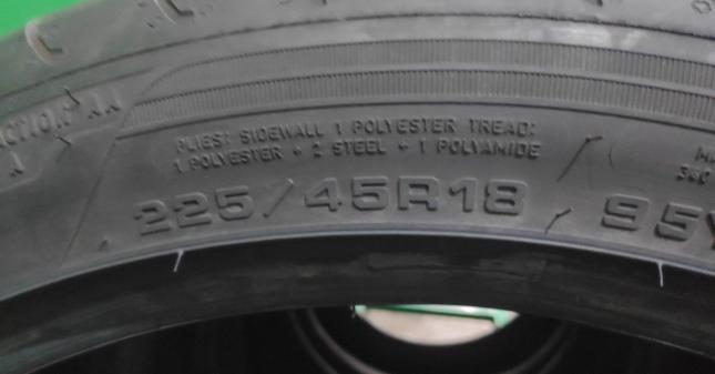 Goodyear Eagle F1 Asymmetric 3 225/45 R18 и 255/40 R18 95Y