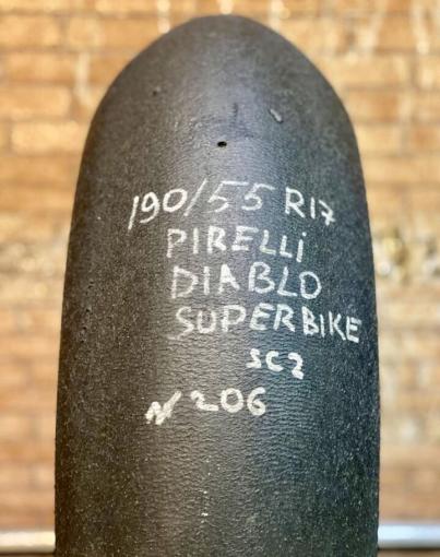 190/55 R17 Pirelli Diablo Superbike No206