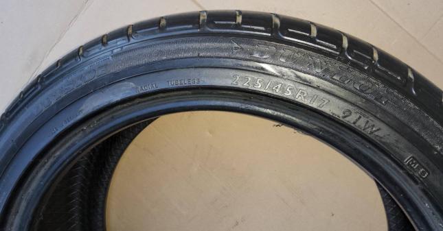 225/45 R17 Dunlop SP Sport 01 летние