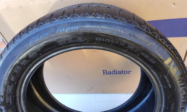 225/50 R17 Michelin Pilot Alpin PA3 зимние нешипованные