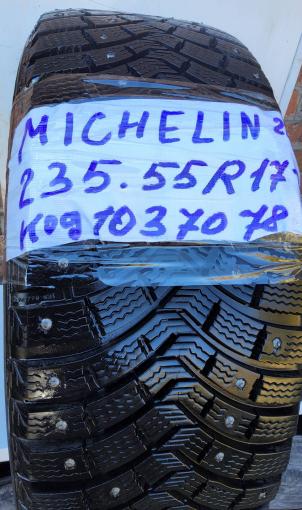 235/55 R17 Michelin X-Ice North зимние шипованные