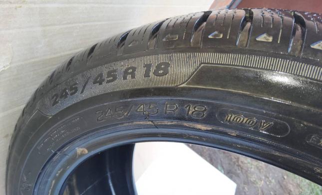 245/45 R18 Michelin Pilot Alpin зимние нешипованные