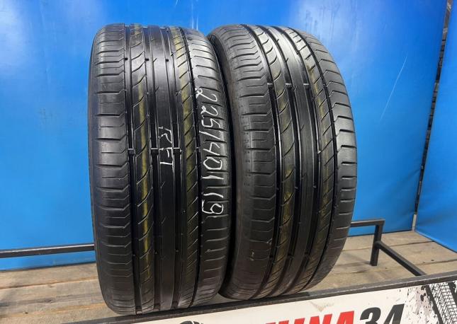 Continental ContiSportContact 5 SSR 225/40 R19 и 255/35 R19 97Y