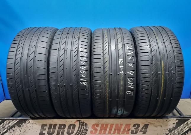 Continental ContiSportContact 5 225/45 R18 и 245/40 R18 97Y