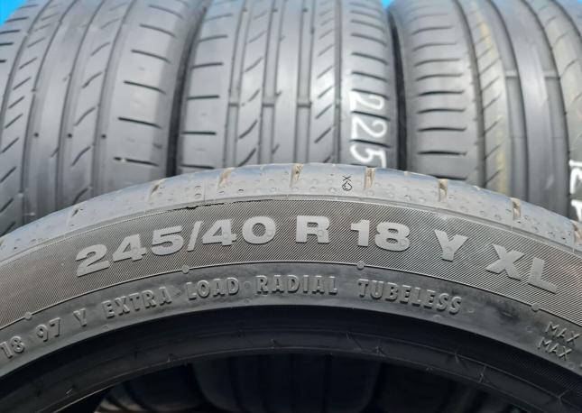 Continental ContiSportContact 5 225/45 R18 и 245/40 R18 97Y